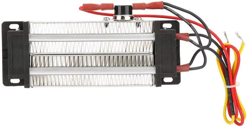PTC Air Heater, 500W 110V Insulated Ceramic Air Heating with Thermostatic Control