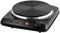 OVENTE Electric Countertop Single Burner, 1000W Cooktop with 7.25 Inch Cast Iron Hot Plate, Compact Cooking Stove,