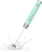 Maestri House Rechargeable Milk Frother, Handheld Electric Foam Maker with Detachable Stainless Steel Whisk