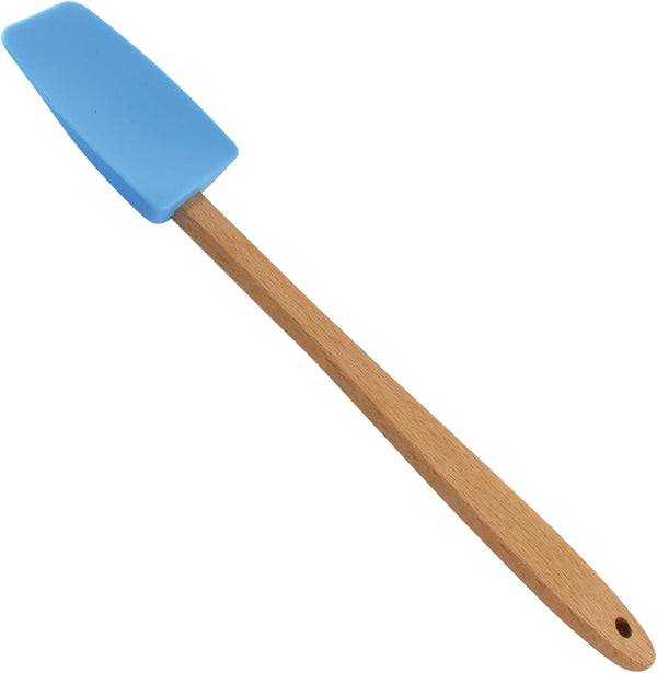 R&M International Mini Silicone Spoon/Spatula - 7.75", Blue