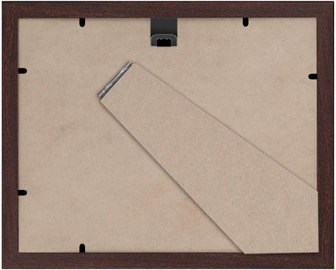 Americanflat 8.5x11 Diploma Frame with Shatter-Resistant Glass, Mahogany Document Frame