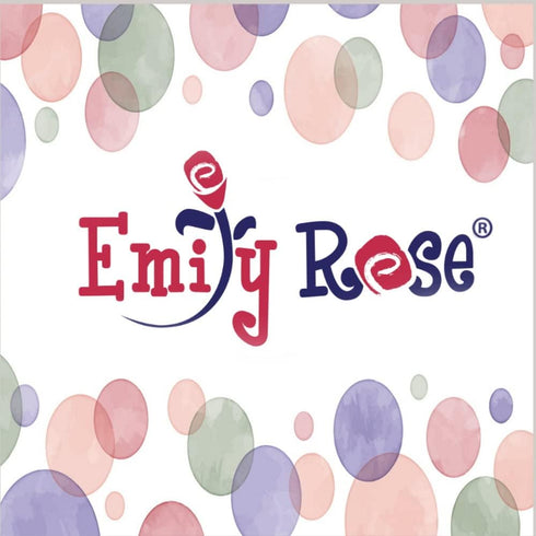Emily Rose Value 5 Pack Painted White Wooden Doll Clothing Hangers - 18" for 16-inch - 18-inch Doll Clothes