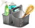madesmart Small Soft Grip Under Sink Bathroom Storage, Multi-Purpose Home Organization, EPA Certified, Premium Antimicrobial Carbon by madesmart