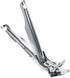 ViaGasaFamido Bowl Clip - Food Tongs, Iron, Polished, Modern, 20.5cm, 1 Piece, Dishwasher Safe