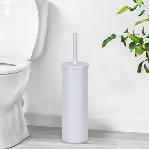Deep & Sturdy Toilet Bowl Brush with Holder - Durable Scrubbing for Bathroom Cleaning Supplies