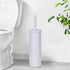 Deep & Sturdy Toilet Bowl Brush with Holder - Durable Scrubbing for Bathroom Cleaning Supplies