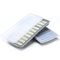 Eaasty 2 Pieces Breastmilk Storage Container Baby Food Milk Silicone Freezer Trays