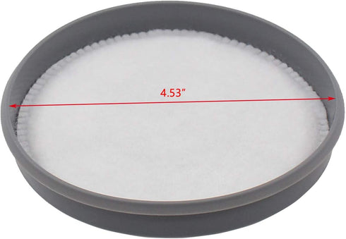 ApplianPar Vacuum Filter Replacement with Brush for Eureka Airspeed EF-7 AS3001A, AS3008A, AS3011A, AS3030A (Pack of 2)