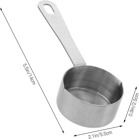 Copper Sauce Pot 1pc Small Saucepan Noodle Pot with Pour Spout, Tiny Cooking Pot, Butter Melter, Stainless Steel