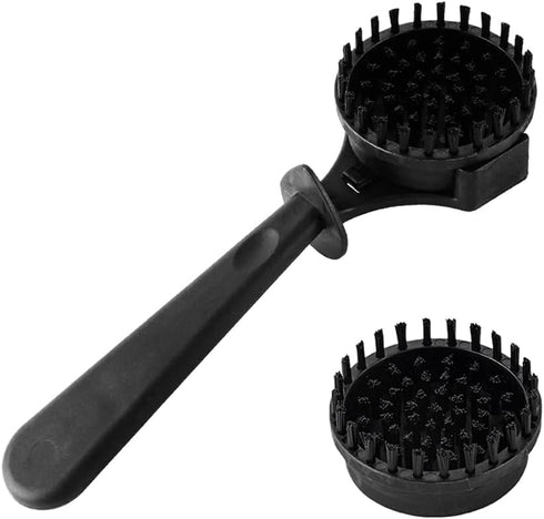 Espresso Machine Cleaning Brush Tool, CAFEMASY Nylon Bristles Cleaning Disc for 58mm Brewing Group Head