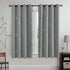 63 Inches Grommet Set 2 Vangao Grey Kids Curtains for Boys Bedroom Space Theme Blackout Curtains for Kids Nursery Girls
