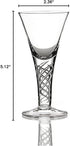 Burns Crystal The Jacobite Dram Whisky Toasting Glass, 2 floz