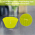 Reusable Silicone Baking Cups, 24 Pack Muffin Liners, Thicken Non-stick Molds, 4 Colors, BPA-Free