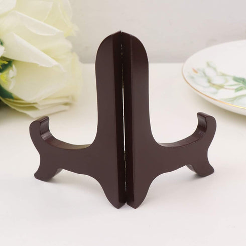 Gatuida Gold Decor Book Display Stand, Wooden Plate Easel Holder for Decorative Wood Library Decor