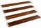PACKGILO 1 Pack Large 4 Tier Acrylic Display Stand 16*10.6*6.3 inches for Figures