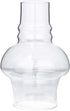 B&P Lamp Glass Hooded Chimney for Oil and Kerosene Lamps, 3 by 7 Inches, Clear