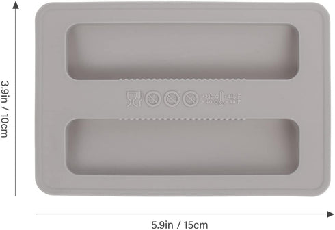 BESTonZON 2pcs Silicone Toaster Covers - Upper Cover for 2 Slice Toaster, Dirt Cover Protector for Bread Machine