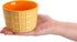 Set 6 9 Oz Elsjoy of Ceramic Ice Cream Cups, Porcelain Dessert Bowl Reusable Sundae Cups, Mini Ice Cream Bowls