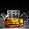 Glass Teapot with Infuser; Teapot with Strainer for Loose Tea; Safe on Stovetop; Nordic Pot 600ML/21oz with Glass Lid