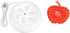 Mini Travel Portable Washing Machine, Ultrasound Turbo Washer for Household Laundry (White)