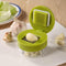 Emptycolor Mini Garlic Chopper and Press with Container, Manual Garlic Mincer Crusher Cutter