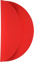 ONE250 12" Silicone Microwave Multi-Mat, Non-Stick Heat Resistant Oven Mat - 2 Pack (Red)