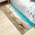 Non Slip Bath Rugs Sponge Foam for Bathroom,Durable Flannel Mat Bright 3D