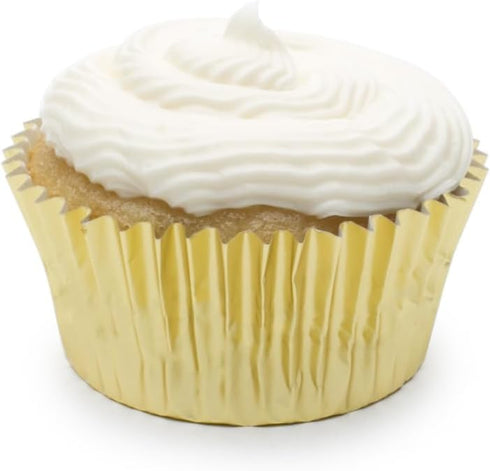 Fox Run Christmas Set of 45 Foil Muffin and Cupcake Liners, Standard Size Wrappers