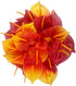 20Pcs Artificial Anthurium Flowers, Real Touch Fake Flower for Home Decor Floral Arrangements Bouquets (Red, Sunset Red)