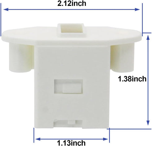 137006200 Washer Pedestal Drawer Latch for Electrolux, Replaces PS2349356 AP4368805 for Various Models