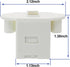 137006200 Washer Pedestal Drawer Latch for Electrolux, Replaces PS2349356 AP4368805 for Various Models