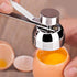 Mayata 2PCS Metal Stainless Steel Egg Scissors, Triangle Shape Egg Topper Cutter for Boiled Raw Eggs