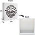 Live Laugh Toaster Bath Wood Sign, Funny Office Decor Signs, Cute Dark Humor Office Desk Accessories, Cubicle Table Shelf Decorations, Gifts for Coworker Employees Boss Women 5x 5 Inch