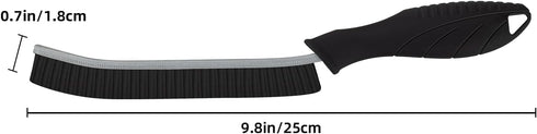 Hard Bristle Crevice Cleaning Brush: Multifunctional Gap Cleaning Tools for Kitchen, Bathroom, and Vehicle