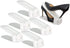 Shoe Slotz Pack, 10 Set Space-Saving Storage Units in Ivory | As Seen on TV | No Assembly Required | Limited Edition