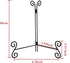 8 Inch Easel Stand, Metal Plate Holder for Display, 1 Pack Iron Plate Stands for Picture Frame, Collectibles, Album