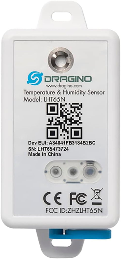 Long Range LHT65N LoRaWAN Temperature & Humidity Sensor, Built-in SHT20, 2400mAh, 915MHz, LoRaWAN v1.0.2 Protocol