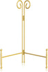 Metal Holder Display Stand, 10 Inch Gold Easel Plate Display for Photos, Decorative Plates