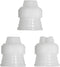 PME Icing Bag Adaptors, Set of 3 for Cake Decorating.