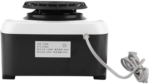 1200W Mini Portable Electric Laundry Dryer - Super Quiet Energy Saving Clothes Dryer for Apartment Home