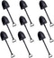 100 Pcs Mini Plastic Ice Cream Spoons, Shovel Shape Dessert Spoons for Potted Cake