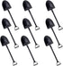 100 Pcs Mini Plastic Ice Cream Spoons, Shovel Shape Dessert Spoons for Potted Cake