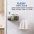 ELESEI 2 Pack Magnetic Spice Rack Refrigerator Side Magnetic Spice Rack Kitchen Magnetic Shelf Magnetic Fridge Shelf