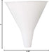 Hutzler 32-Ounce Wide Plastic Funnel, Natural