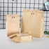 MIUVA Pack 100 -13.8 x8.3 x3.55 inch of Bread Bags for Homemade Bread,Large Kraft Paper Bread Sourdough Bags Grocery