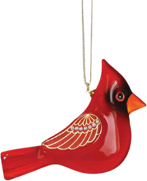 Glass Baron Cardinal Ornament