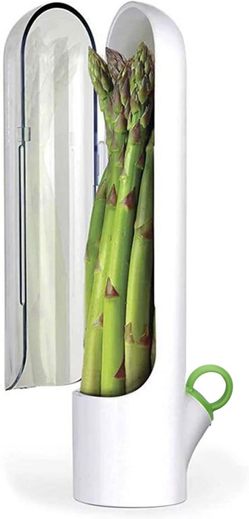 Herb Keeper Savor Pod, Fresh Herb Container for Cilantro, Mint, Parsley, Asparagus - 1Pc Storage Cup
