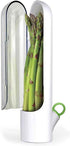 Herb Savor Pod, Clear Herb Storage Container - Lasting Refrigerator Fresh Herb Keeper for Produce