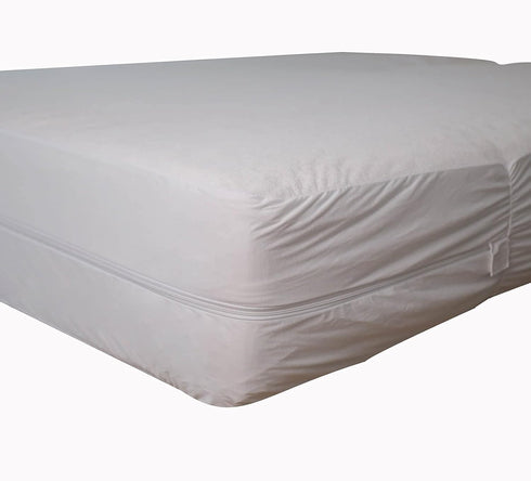 30x75 100% 6 9-12" Zippered RV Bunk Mattress Protector for Narrow Twin Bed Waterproof Sided Complete Matress Cover