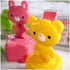 Torune TOR-P-2817 Round Flower Star Shaped Bread Cutter Set with Animal Press